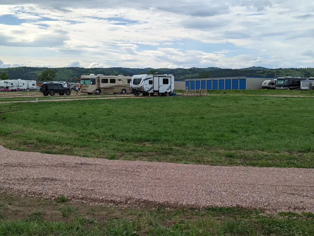 Looking toward the Black Hills